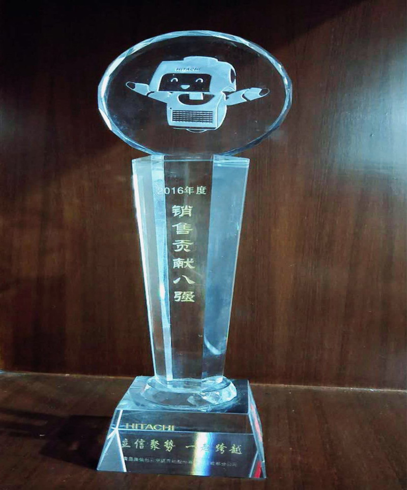 2016年度销售贡献八强