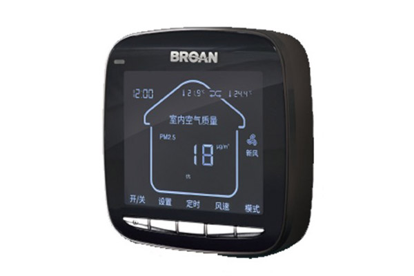 百朗新风控制面板